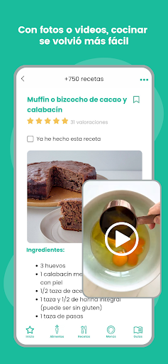 Peque Ideas nutrición infantil ekran görüntüsü