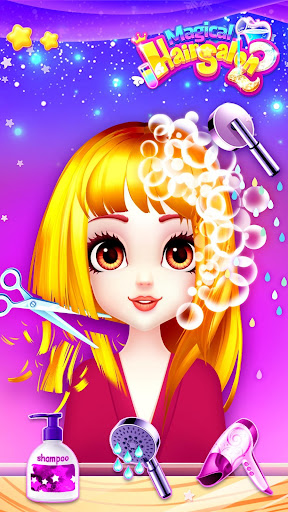 Fashion Hair Salon Games ekran görüntüsü
