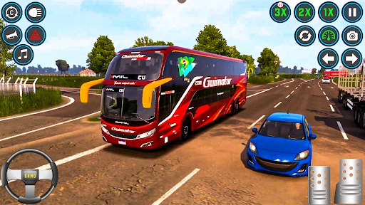 City Tourist Bus Driving Game ekran görüntüsü
