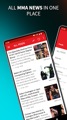 MMA News ekran görüntüsü