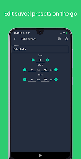 Workout Timer: HIIT & Planning ekran görüntüsü