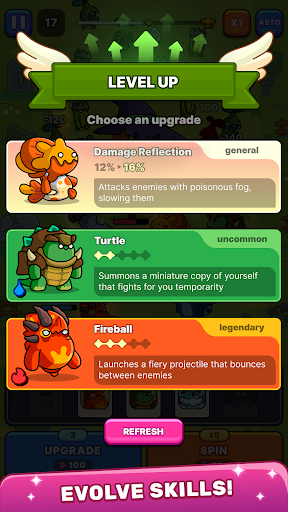 Roll & Wall: Idle Roguelike TD ekran görüntüsü