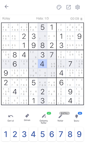 Sudoku Klasik Yapboz Oyunları ekran görüntüsü