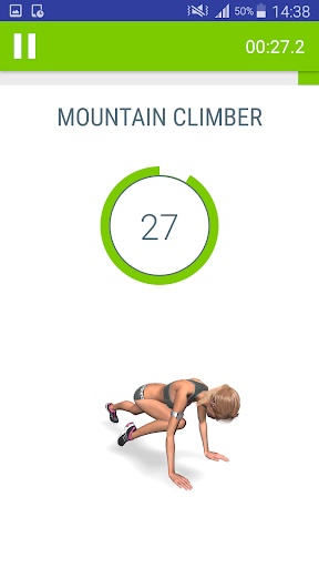 7 min Abs Workout Challenge ekran görüntüsü