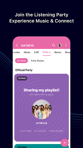 Weverse: Connect with Artists ekran görüntüsü
