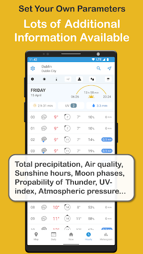 Foreca Weather ekran görüntüsü