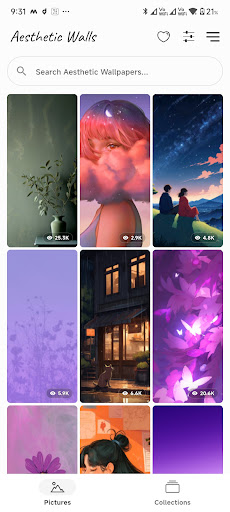 Aesthetic Walls: Art & Mood ekran görüntüsü