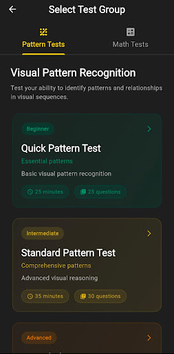 PuzzIQ - IQ Test & Assessment ekran görüntüsü