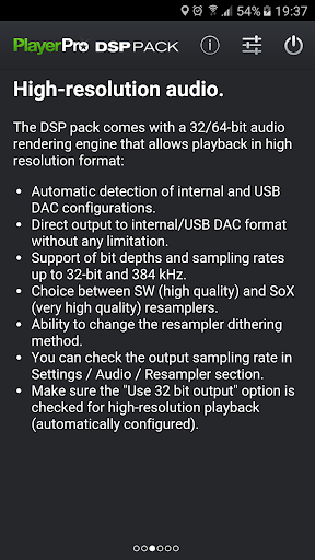PlayerPro DSP pack ekran görüntüsü