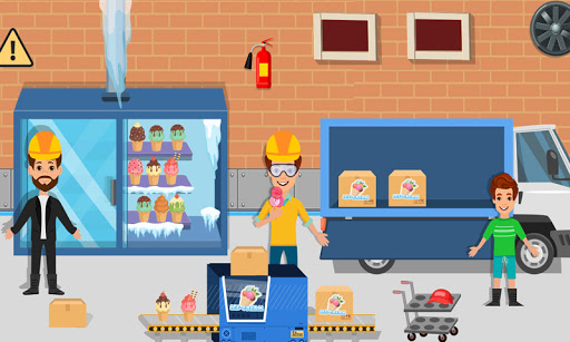 Pretend Play Ice Cream Factory ekran görüntüsü