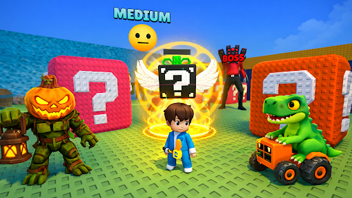 Escape Tsunami: Lucky Block ekran görüntüsü