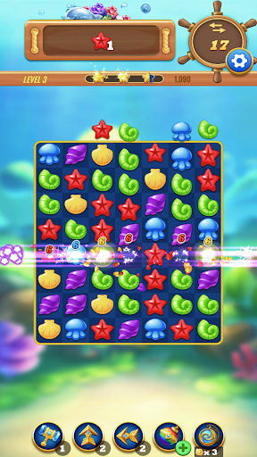 Hunter Jewel - Match 3 Ocean ekran görüntüsü