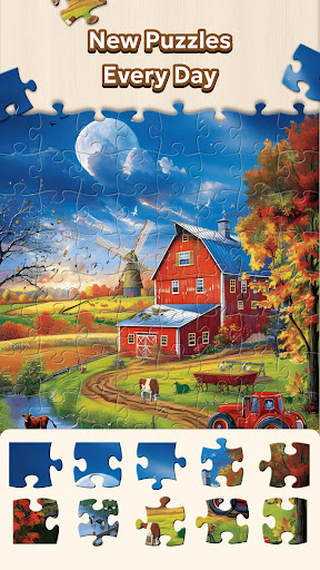 Jigsaw Puzzle - Countryside ekran görüntüsü