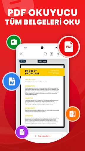 PDF Reader, Editor & Scanner ekran görüntüsü