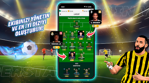 Fantazi Menajer Futbol 2025 ekran görüntüsü