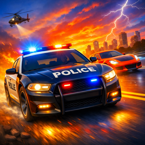 Luxury Police Car Racing Chase