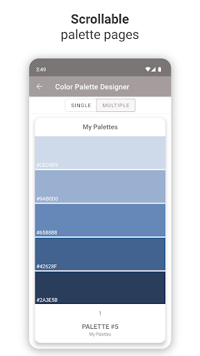 Color Palette Designer ekran görüntüsü