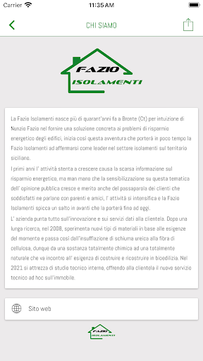 Fazio Isolamenti ekran görüntüsü