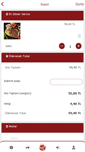 Nefis Döner ekran görüntüsü