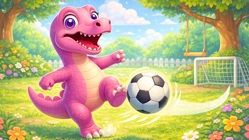Dudi Dum Dino care game - Pet ekran görüntüsü