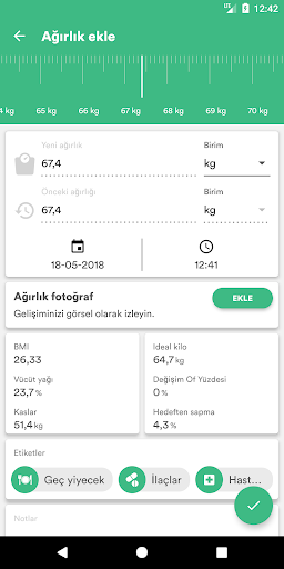 Ağırlık izci - Kolayca kilo ve ekran görüntüsü