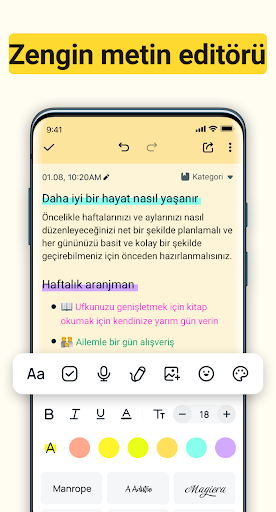 Easy Notes: Not Defteri Notlar ekran görüntüsü