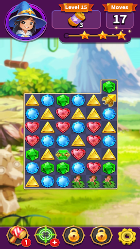 School of Magic : Jewel Match3 ekran görüntüsü