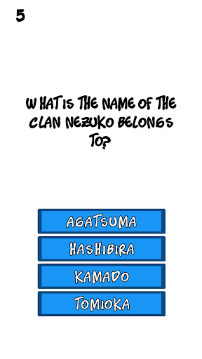 Demon Slayer Quiz ekran görüntüsü