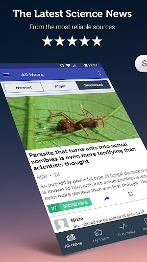 Science News & Discoveries ekran görüntüsü