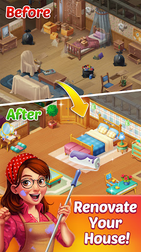Solitaire Home Story ekran görüntüsü