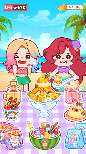 Mukbang ASMR Livestream Party ekran görüntüsü