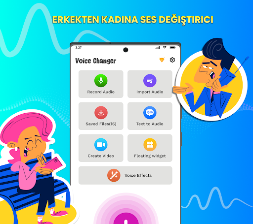Efektli ses Değiştirici ekran görüntüsü