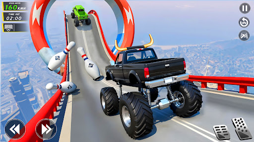 Mega Ramp Monster Truck Stunts ekran görüntüsü