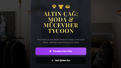 AltınÇağ: Moda &MücevherTycoon ekran görüntüsü