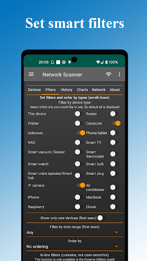 Network Scanner ekran görüntüsü