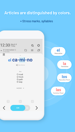 WordBit Spanish (for English) ekran görüntüsü