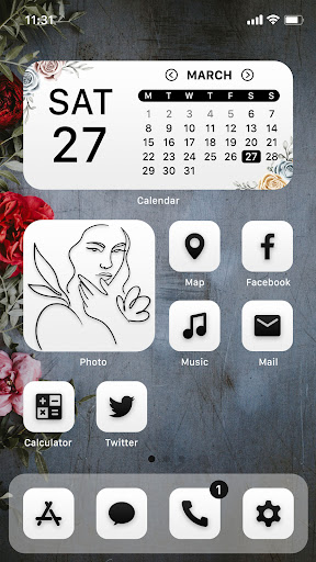 Wow White Theme - Icon Pack ekran görüntüsü