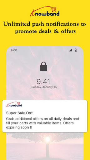 Nautica PrestaShop Mobile App ekran görüntüsü