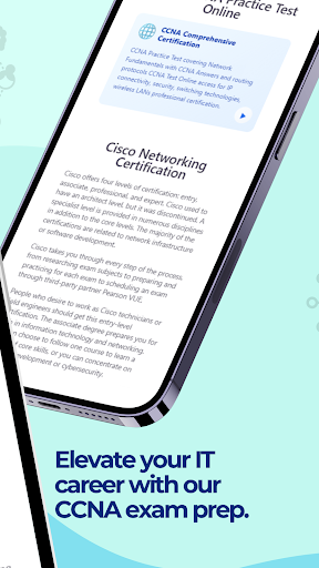 CCNA Practice Test ekran görüntüsü