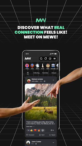 mewe: The Safe Network ekran görüntüsü
