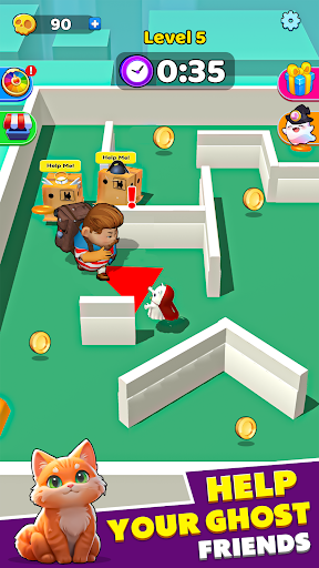 Ghost Escape Peek & Play ekran görüntüsü