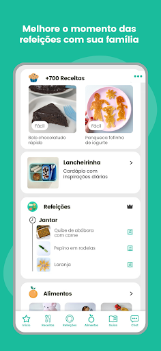 Garfinho: Alimentação infantil ekran görüntüsü