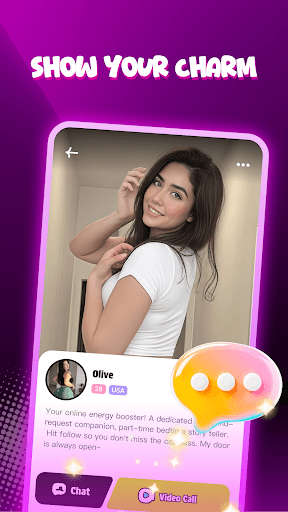 Olive-Connect Deep, Chat True ekran görüntüsü