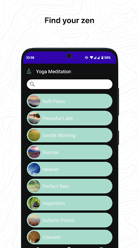 Yoga Music App ekran görüntüsü