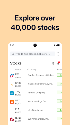 Tykr: Confident Investing ekran görüntüsü