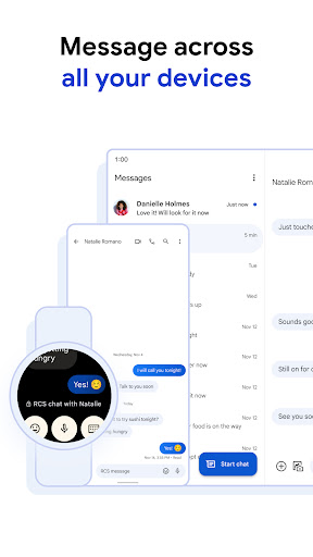 Google Mesajlar ekran görüntüsü