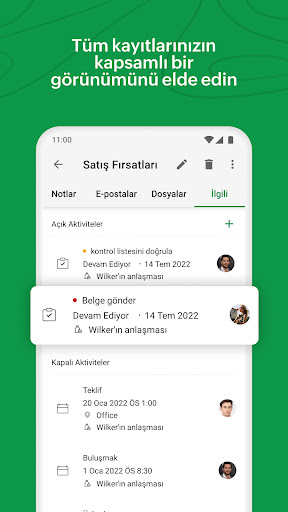 Bigin by Zoho CRM ekran görüntüsü