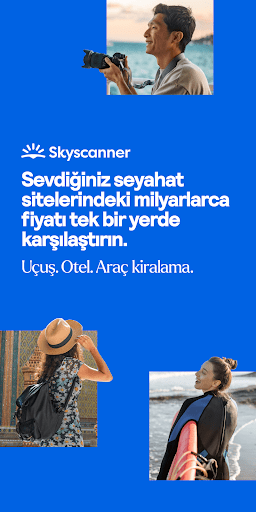 Skyscanner Uçuş/Otel/Araç ekran görüntüsü