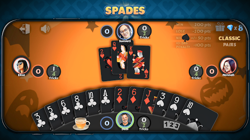 Spades - Offline ekran görüntüsü