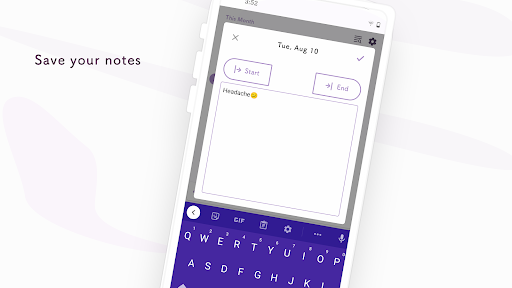 Simpluna: Menstrual Calendar ekran görüntüsü